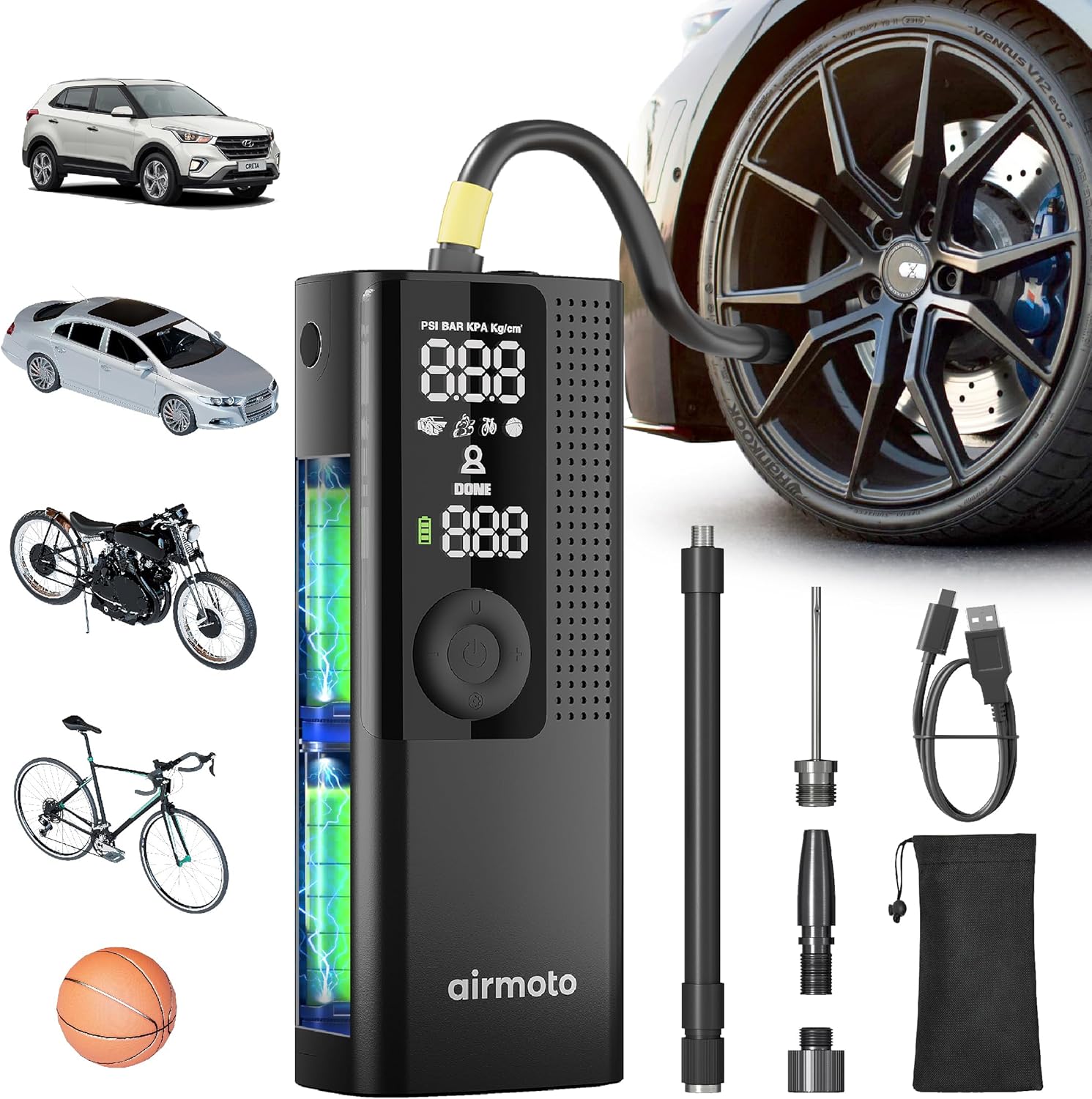 Airmoto Portable Air Compressor
